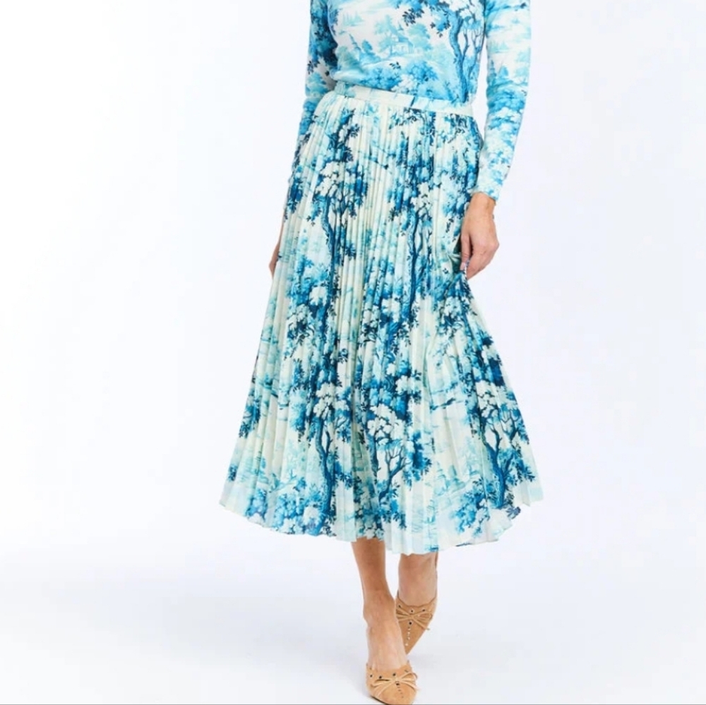 Mestiza New York Daniella Midi Skirt $325 Retail NWT Size 10